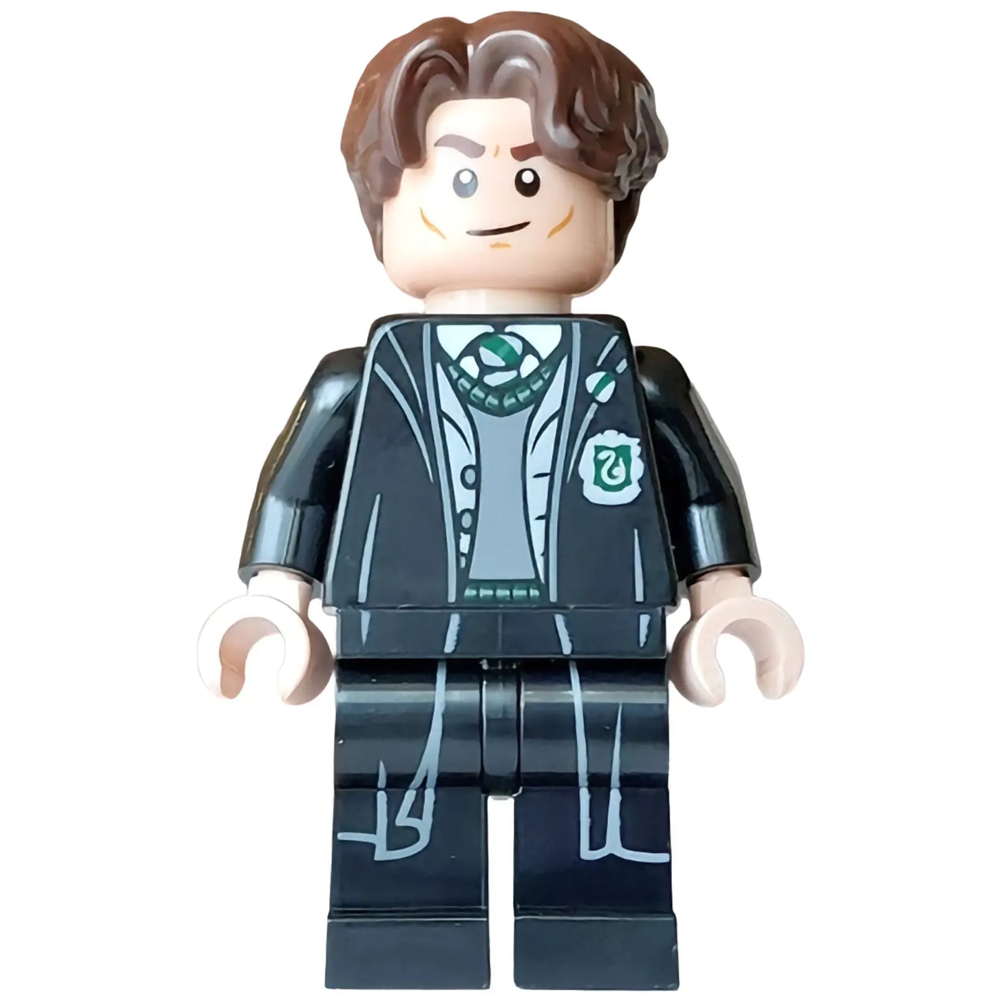 Minifig hp620 - Tom Riddle - Slytherin Robe Open, Light Bluish Gray Vest, Dark Bluish Gray Sweater