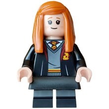 Minifig hp627 - Ginny Weasley - Gryffindor Robe Open, Black Short Legs, Skirt