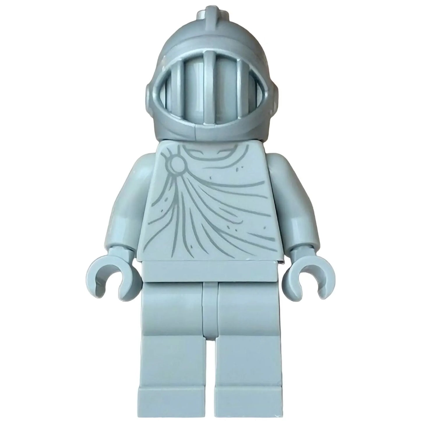 Minifig hp629 - Statue - Hogwarts, Printed Torso, Helmet Castle