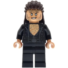 Minifig hp636 - Fenrir Greyback - Dark Brown Long Hair