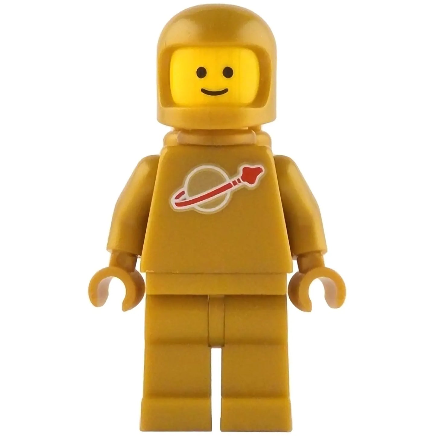 Minifig idea230 - Classic Space - Pearl Gold with Air Tanks and Updated Helmet