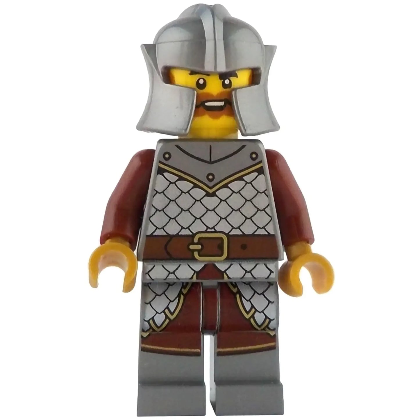 Minifig idea232 - Griffin Knight - Male, Dark Orange Beard