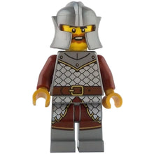 Minifig idea232 - Griffin Knight - Male, Dark Orange Beard