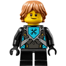 Minifig nex101 - Robin Underwood - Hair, Black Short Legs