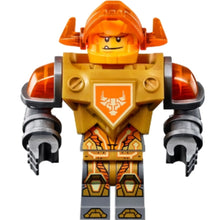 Minifig nex137 - Axl - Trans-Neon Orange Visor, Pearl Gold Torso