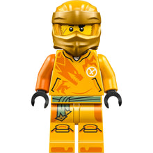 Minifig njo0850 - Arin - Shirt with Orange Dragon, Head Wrap