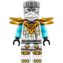 Minifig njo1033 - Zane - White Mask, Wide Pearl Gold Shoulder Armor