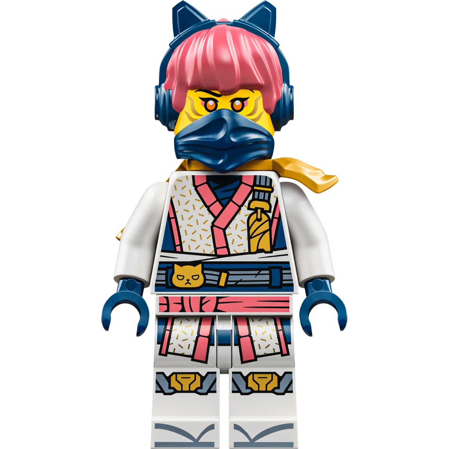 Minifig njo1034 - Sora - Cat Headphones, Mask, Scabbard Armor with 1 Shoulder Pad
