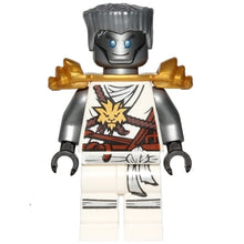 Minifig njo306 - Zane (Honor Robe) - Day of the Departed, Hair, Pearl Gold Shoulder Armor