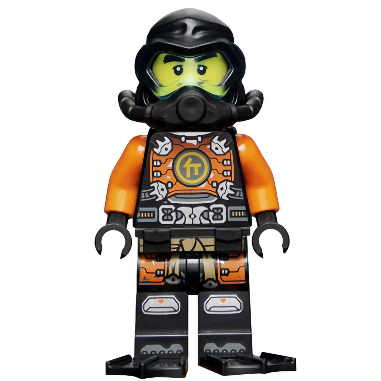 Minifigur njo700 - Cole - Seabound, Tauchausrüstung