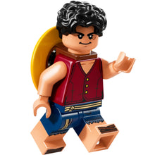 Minifig op007 - Monkey D. Luffy - Straw Hat on Back