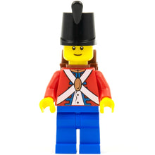 Minifig pi182 - Imperial Soldier II - Shako Hat Plain, Backpack