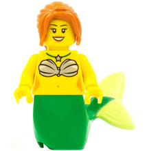 Minifig pi184 - Mermaid - Green Tail