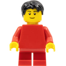 Minifig pln180 - Plain Red Torso with Red Arms, Red Short Legs