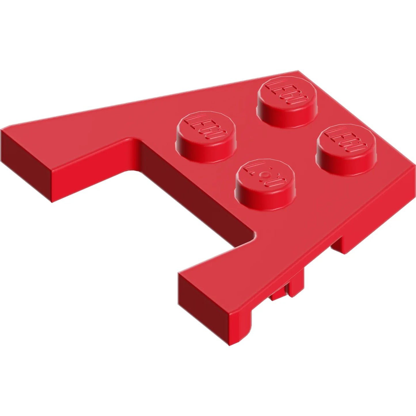 Teil 48183 - Keil, Platte 3 x 4 mit Bolzenkerben