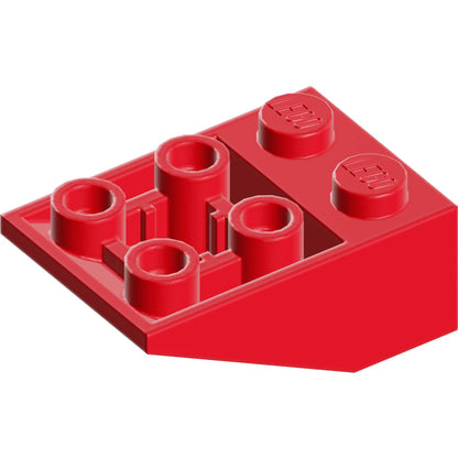 Part 3747b - Slope, Inverted 33 3 x 2 with Flat Bottom Pin and Connections between Studs