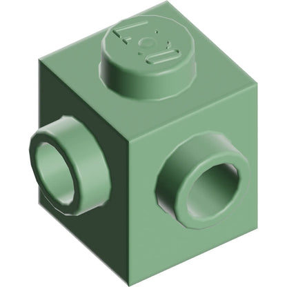 Part 26604 - Brick, Modified 1 x 1 with Studs on 2 Sides, Adjacent