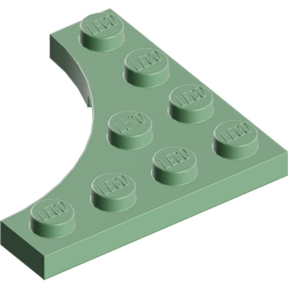 Part 35044 - Plate, Modified 4 x 4 with 3 x 3 Curved Cutout