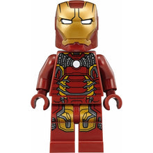 Minifigur sh0498 - Iron Man - Mark 43-Rüstung, transparenter Kopf