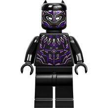 Minifig sh0728 - Black Panther - Claw Necklace, Dark Purple and Lavender Highlights