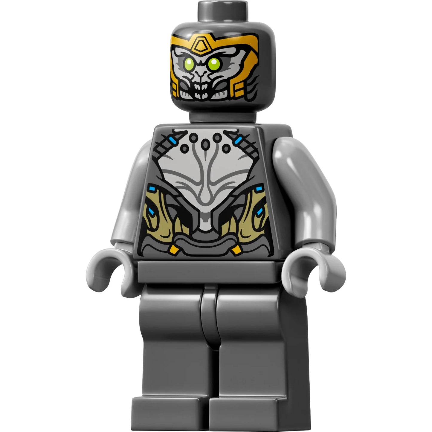 Minifig sh0730 - Chitauri - Dark Bluish Gray