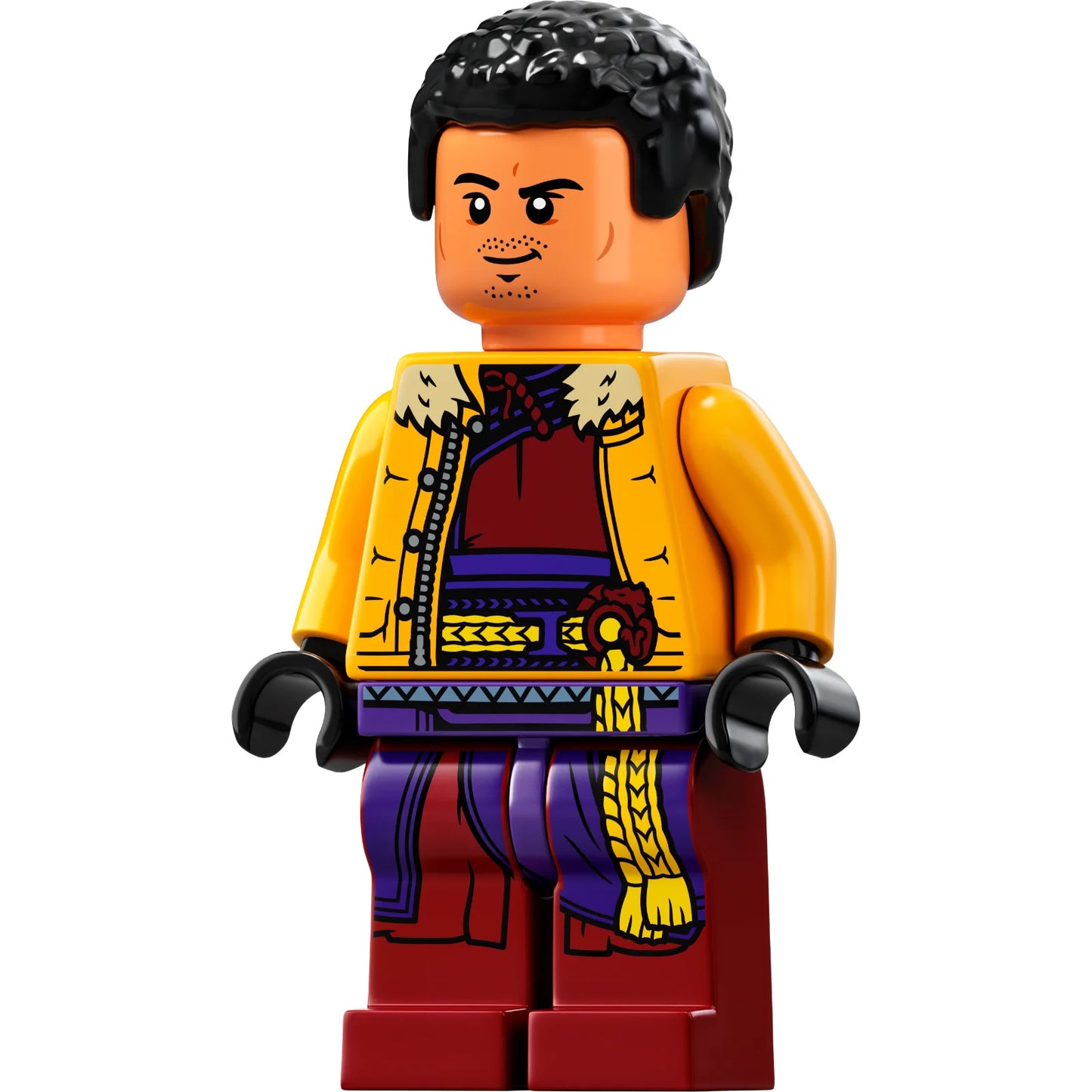 Minifig sh0779 - Wong - Bright Light Orange Parka
