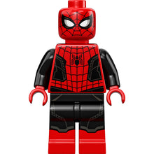 Minifig sh0782 - Spider-Man - Black and Red Suit, Small Black Spider, Silver Trim (Upgraded Suit)