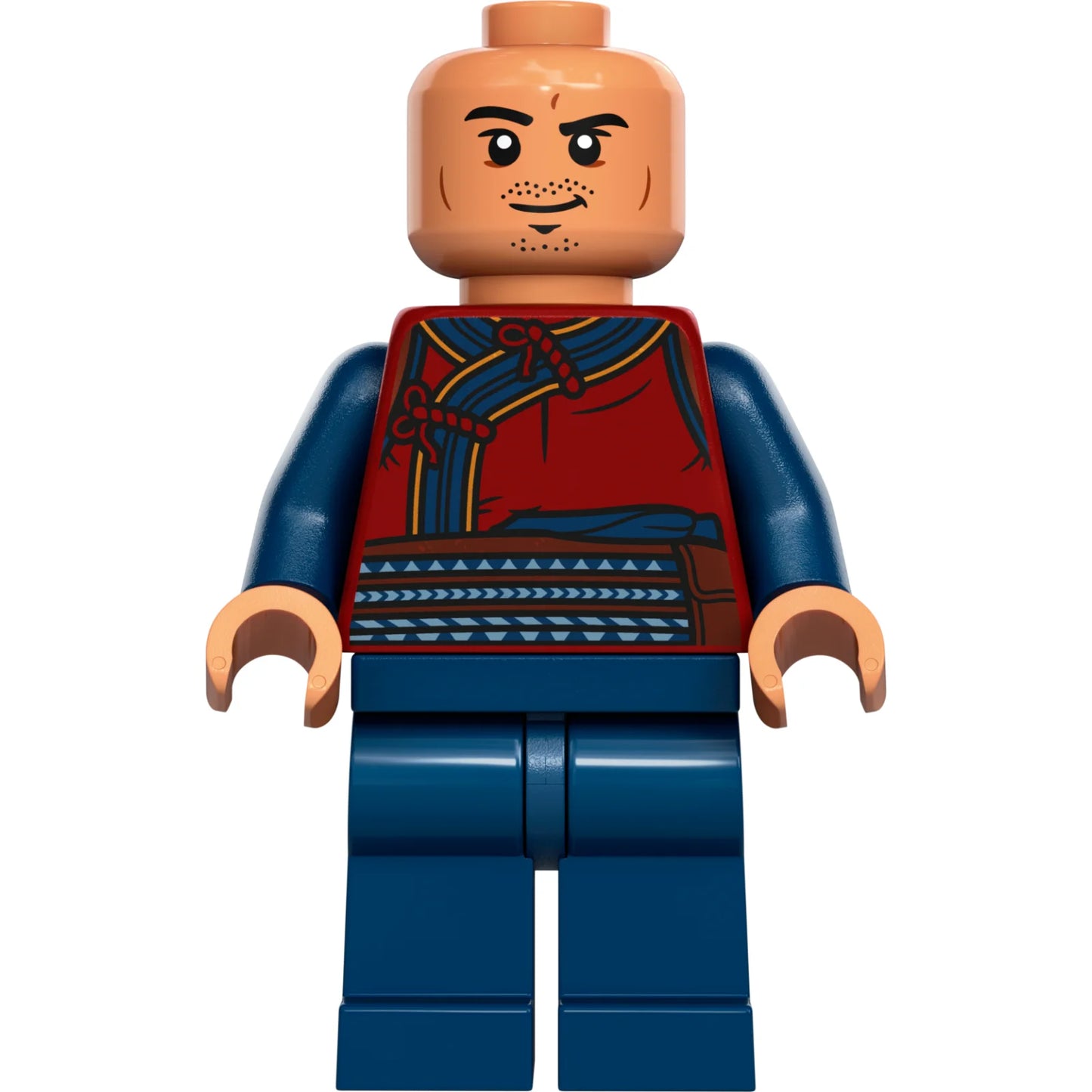 Minifigur sh0826 - Wong - Dunkelrote Robe, Dunkelblaue Beine