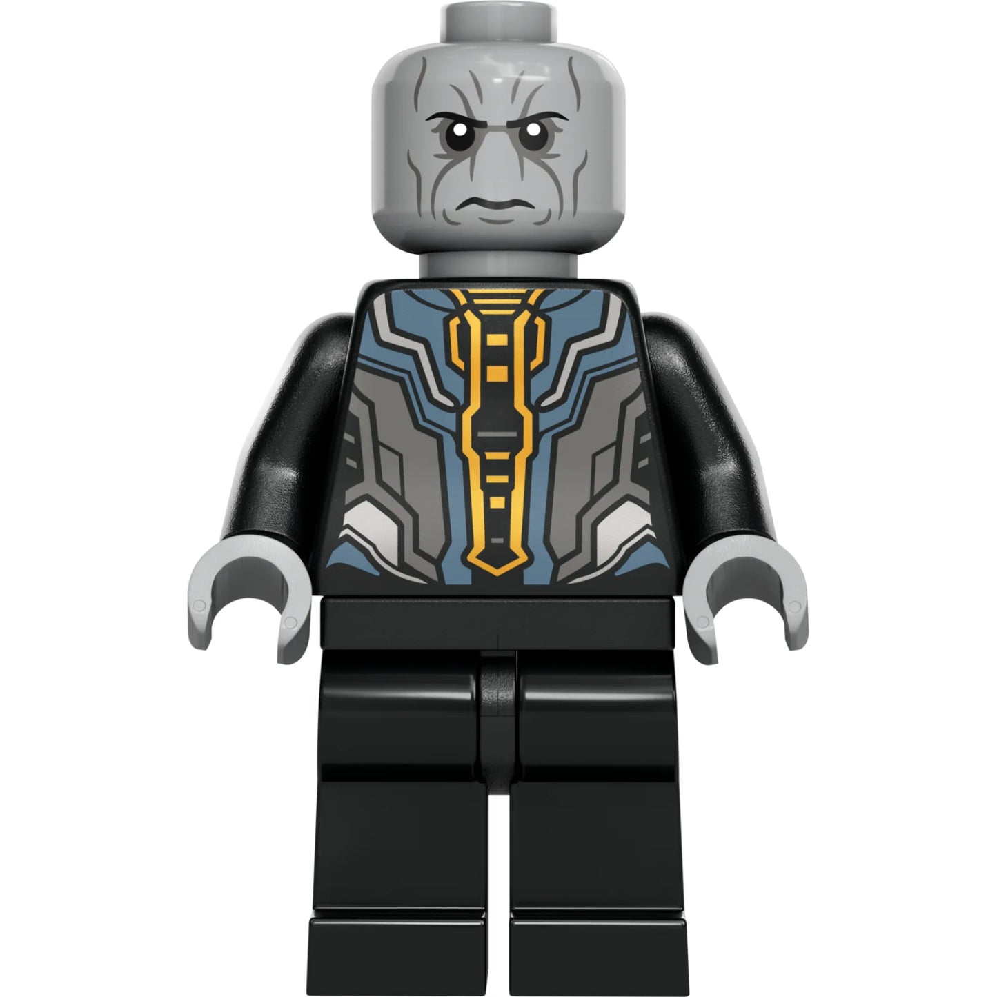 Minifig sh0827 - Ebony Maw - Light Bluish Gray Head