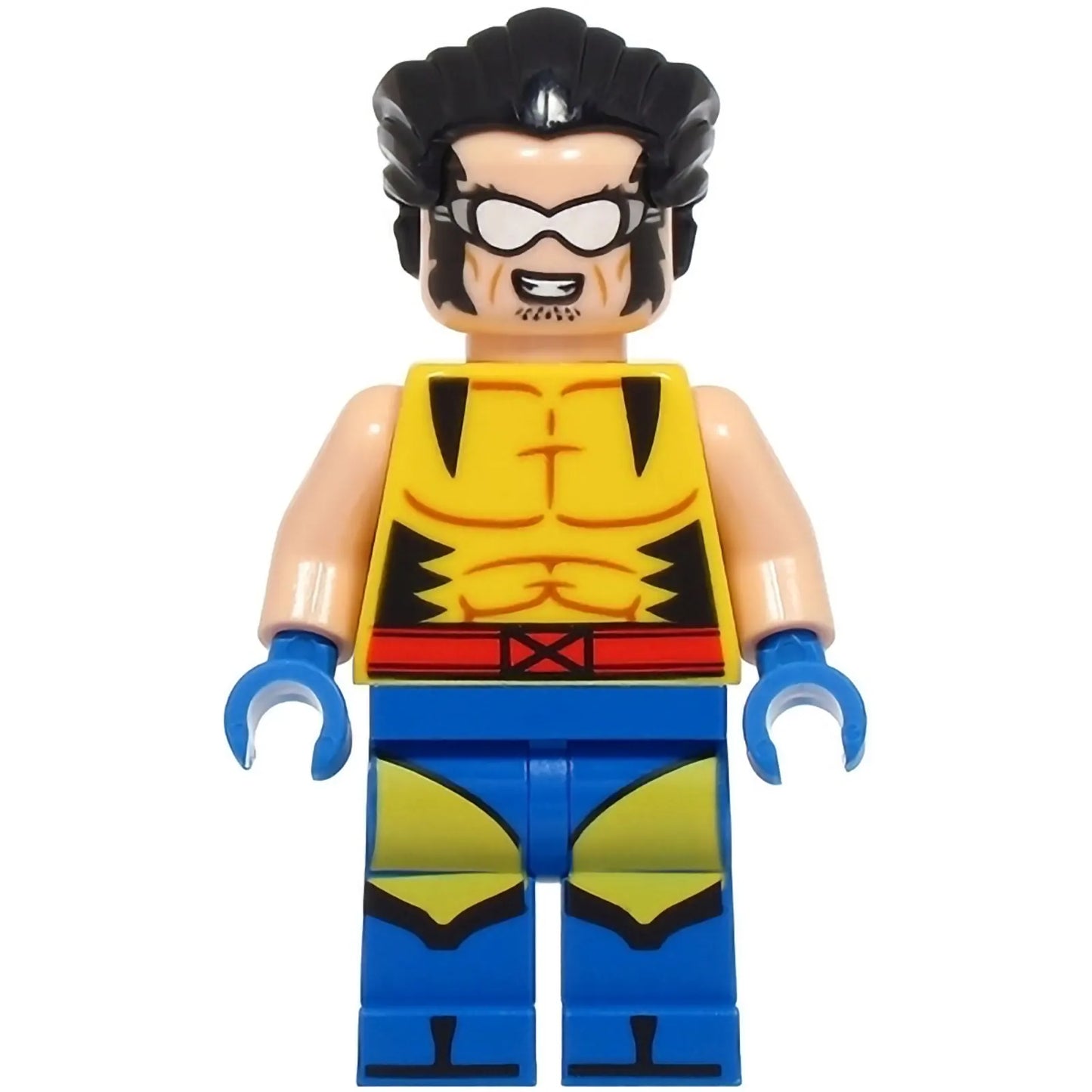 Minifig sh0989 - Wolverine - Hair, Blue Hands