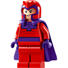 Minifig sh0997 - Magneto - Red Outfit, Flexible Rubber Cape