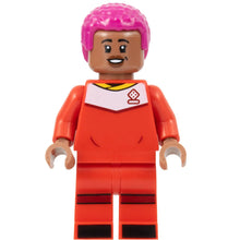 Minifig soc156 - Asisat Oshoala - Red Soccer Uniform