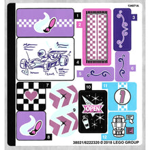 Part 41351stk01 - Sticker Sheet for Set 41351 - (38021/6222320)