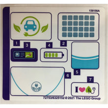 Part 41443stk01 - Sticker Sheet for Set 41443 - (72753/6325152)
