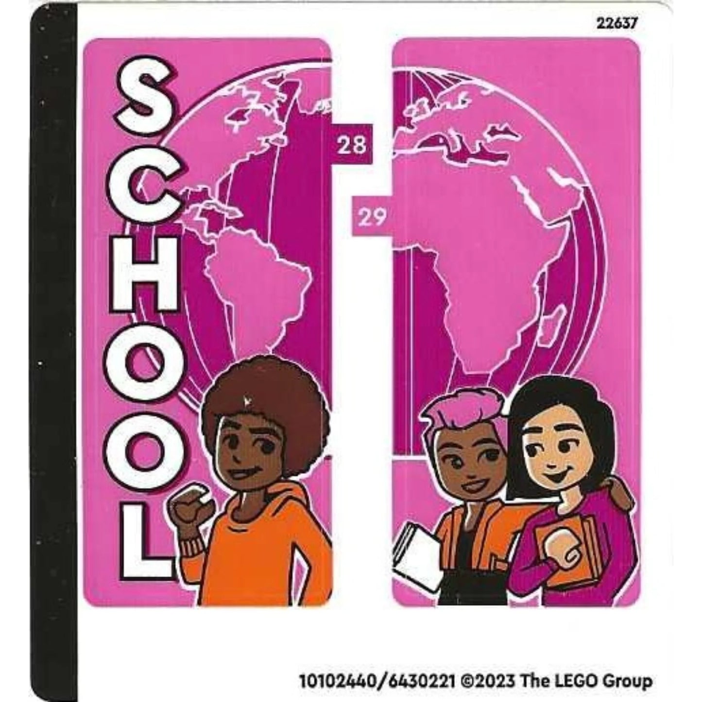 Part 41731stk02 - Sticker Sheet for Set 41731, Sheet 2 - (10102440/6430221)