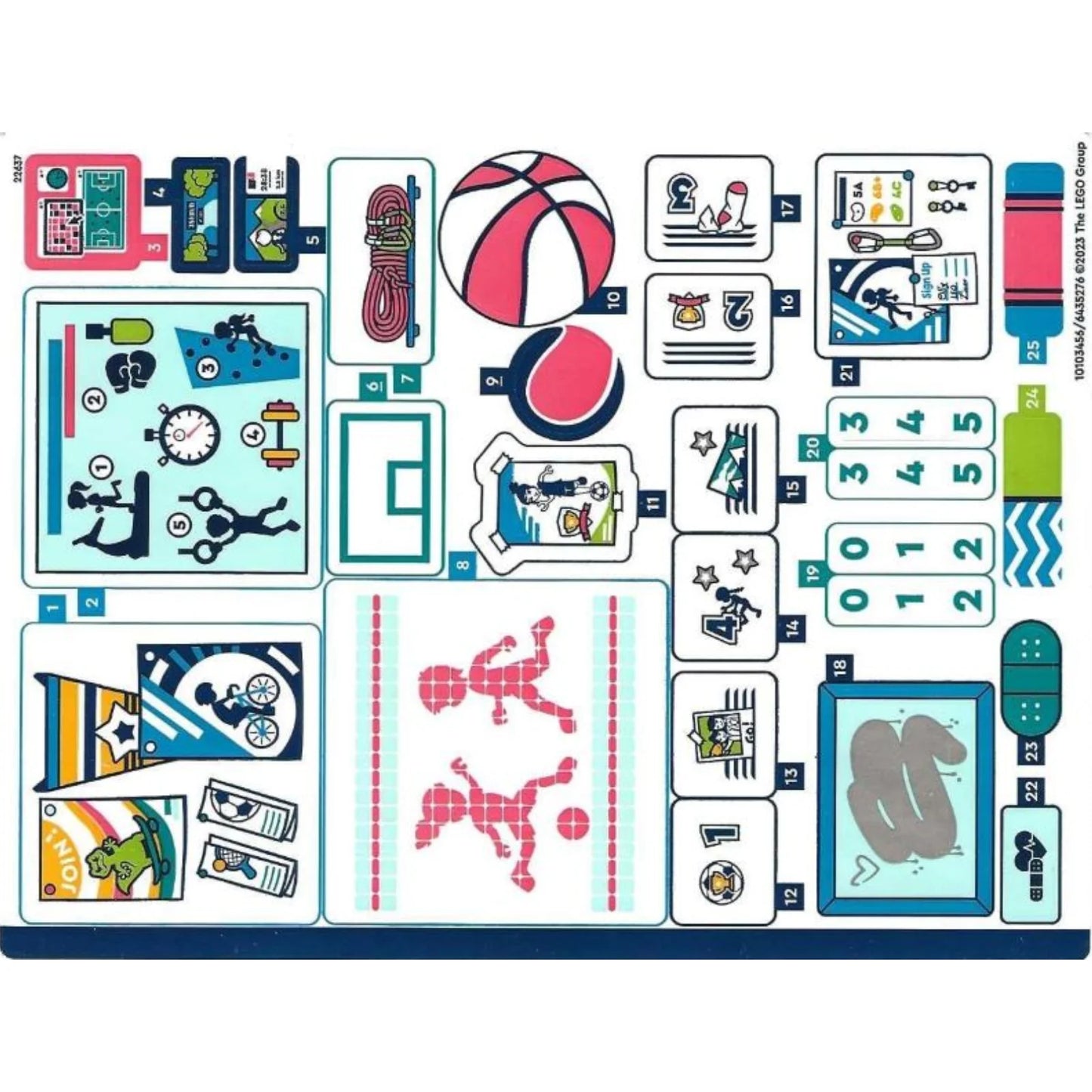 Part 41744stk01 - Sticker Sheet for Set 41744 - (10103456/6435276)
