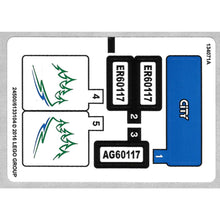 Part 60117stk01b - Sticker Sheet for Set 60117 - North American Version - (24500/6133104)