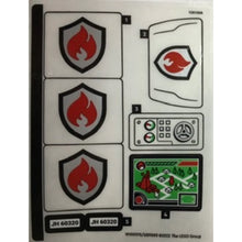 Part 60320stk01 - Sticker Sheet for Set 60320 - (10100070/6399093)