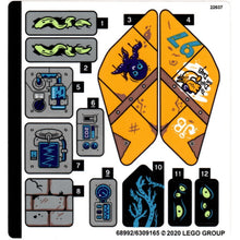 Part 70433stk01 - Sticker Sheet for Set 70433 - (68992/6309165)