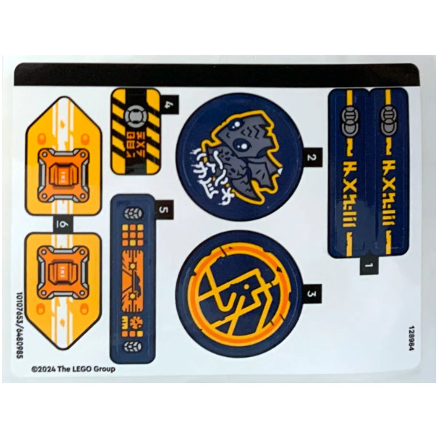 Part 71811stk01 - Sticker Sheet for Set 71811 - (10107653/6480985)