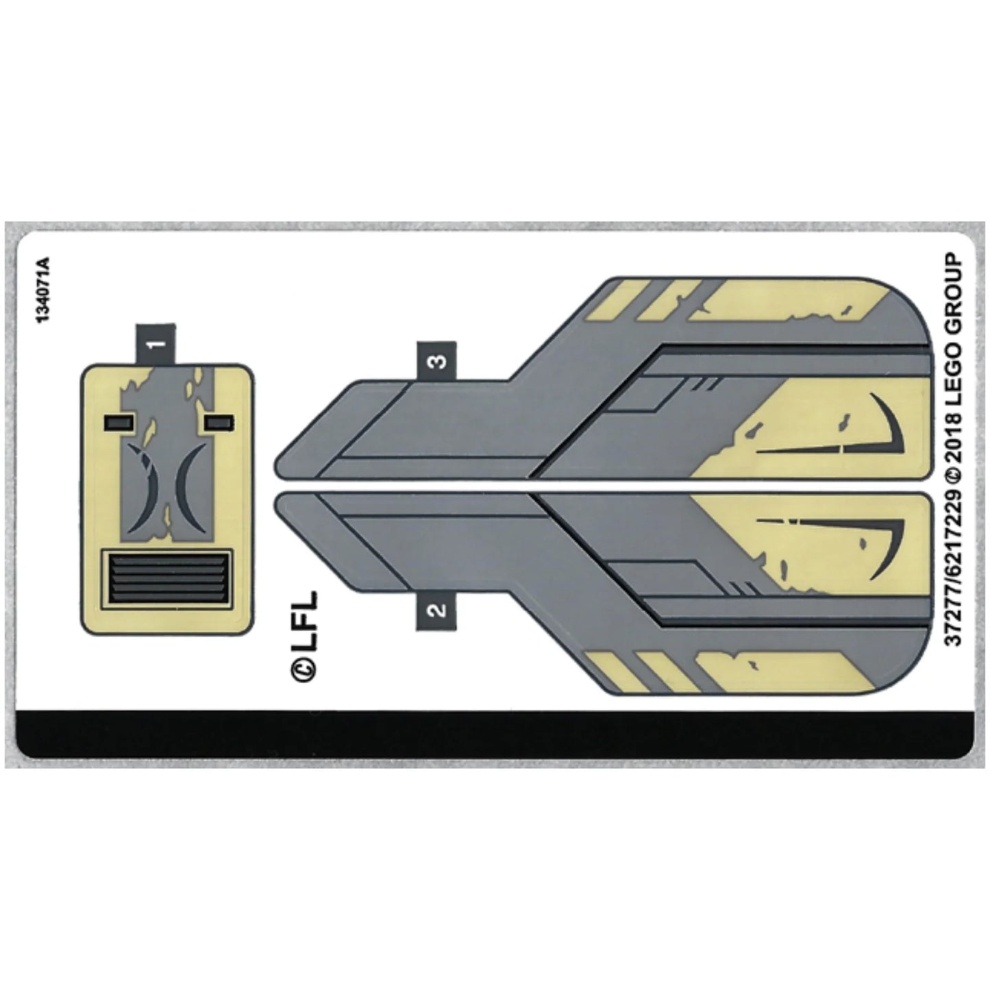 Part 75204stk01 - Sticker Sheet for Set 75204 - (37277/6217229)