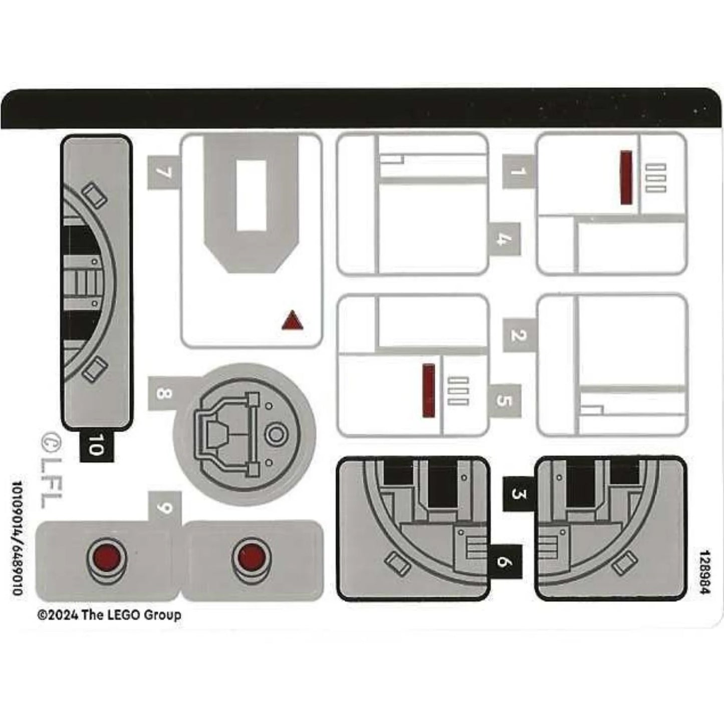 Part 75393stk01 - Sticker Sheet for Set 75393 - (10101914/6489010)