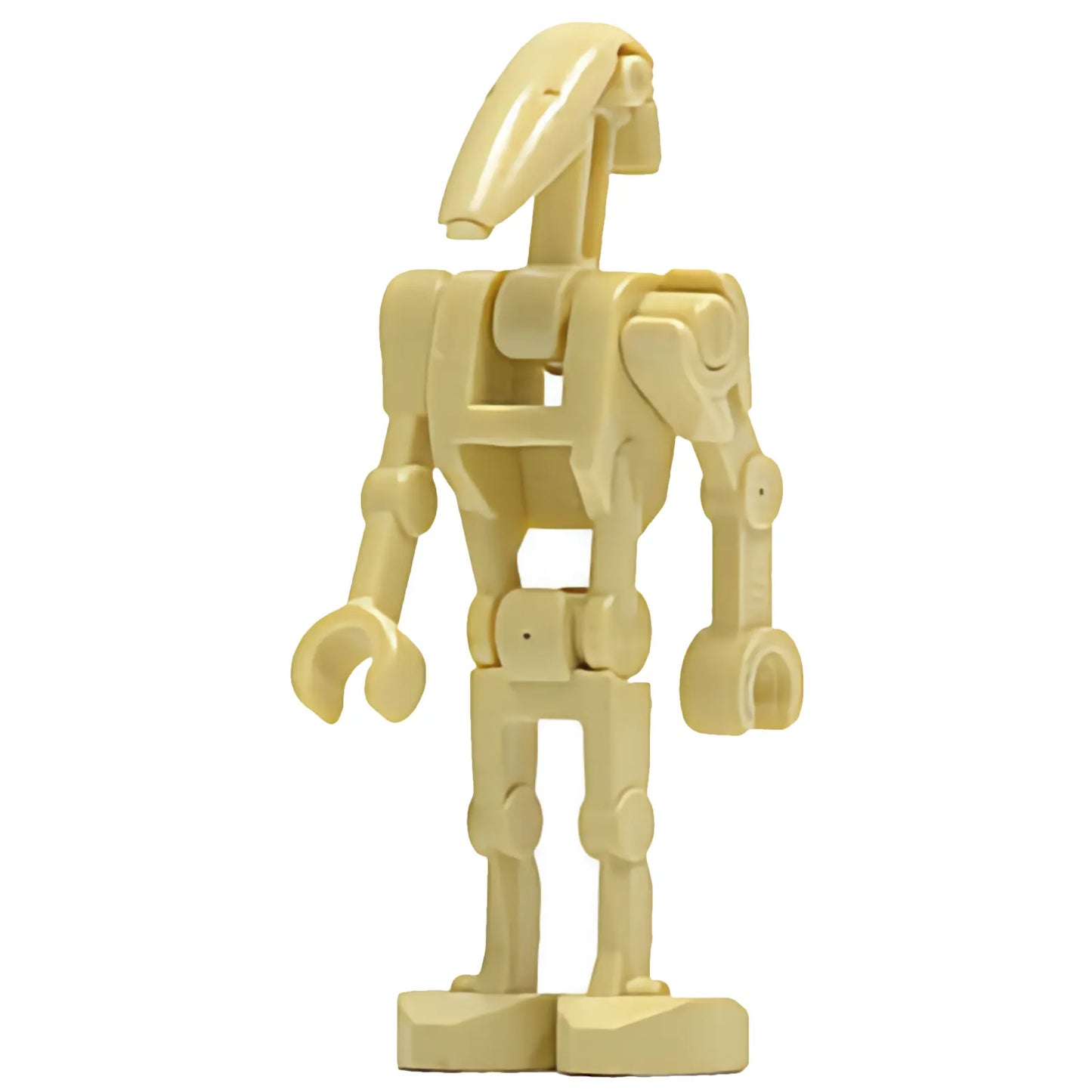 Minifigur sw0001c - Kampfdroide - Hellbraun, angewinkelter Arm und gerader Arm