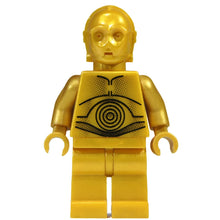Minifig sw0161a - C-3PO - Pearl Gold with Pearl Gold Hands