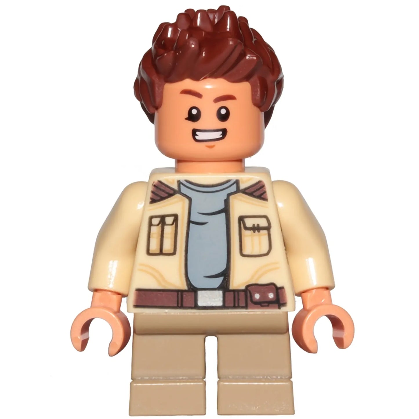 Minifigur sw0851 - Rowan - Hellbraune Jacke