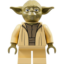 Minifig sw1288 - Yoda - Olive Green, Open Robe with Small Creases