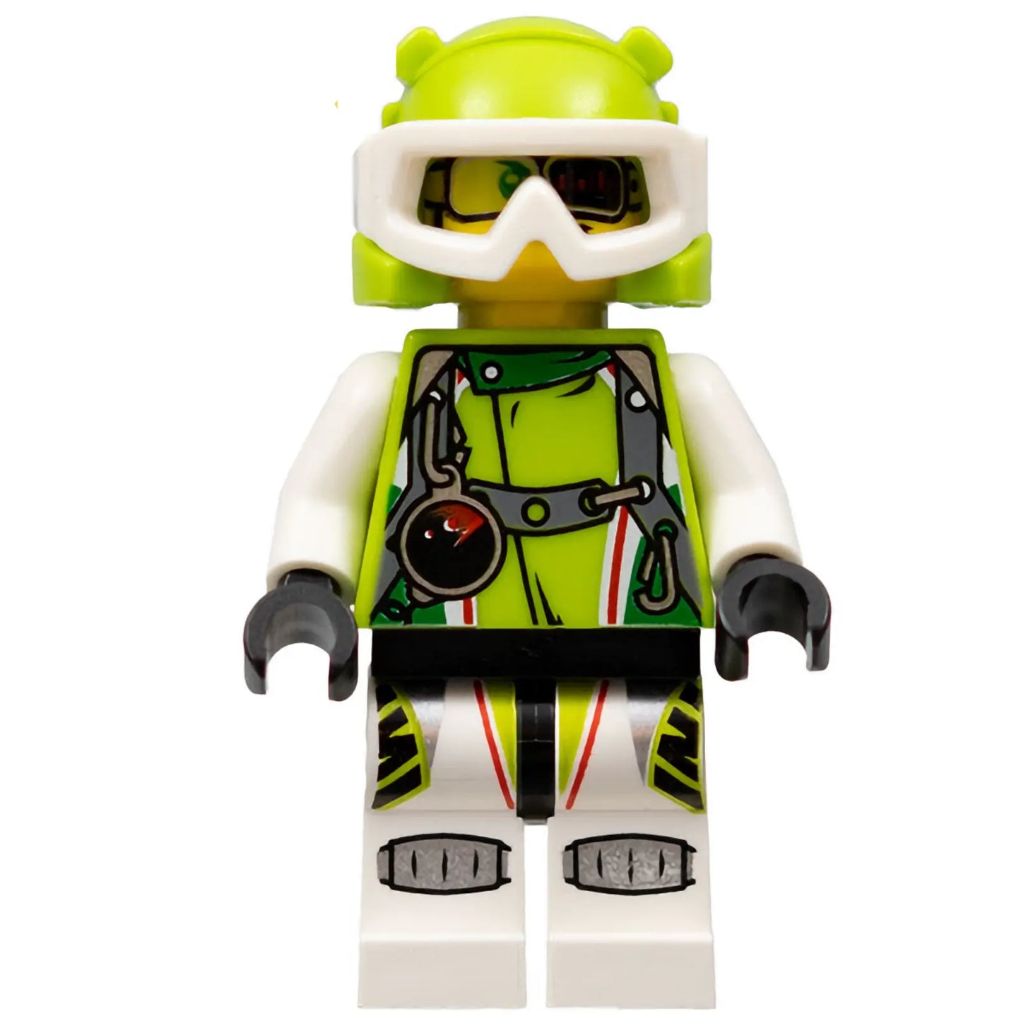 Minifig wr019 - Team X-treme Daredevil 2 (DEX-treme) - Wrap Helmet