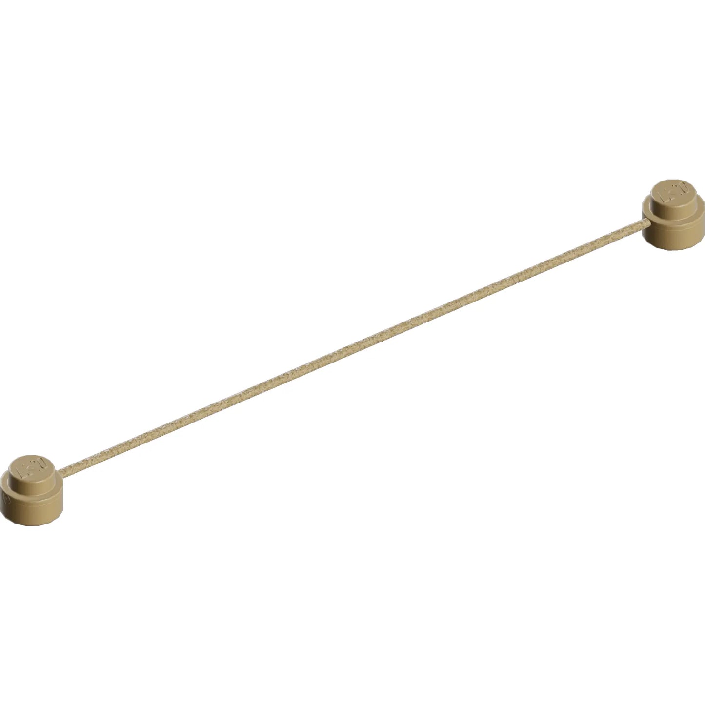 Part x127c10pb01 - String with End Studs (10L Overall) with (Same Color) Studs Pattern